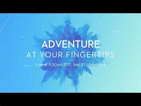 Adventure at Your Fingertips Image